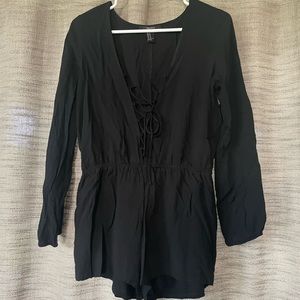 Forever 21 Black Romper (size M)